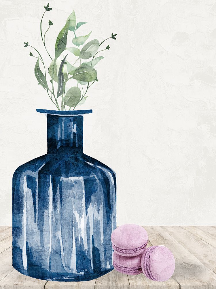 Vase And Macaroons 1 art print by Kimberly Allen for $57.95 CAD