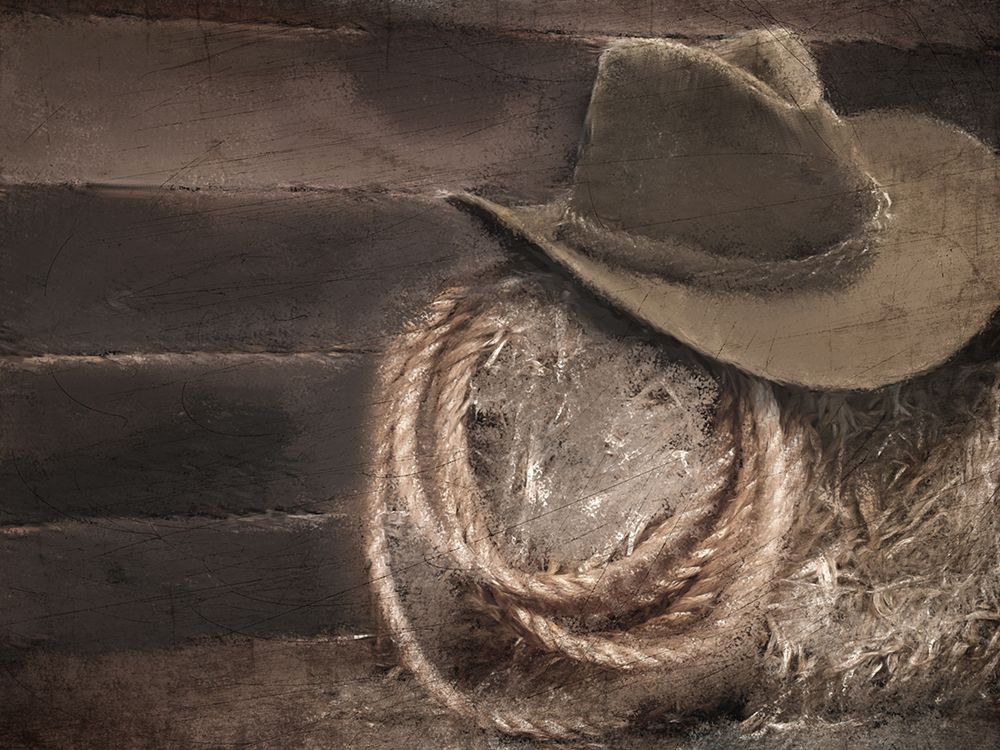 Cowboy Bale art print by Kimberly Allen for $57.95 CAD