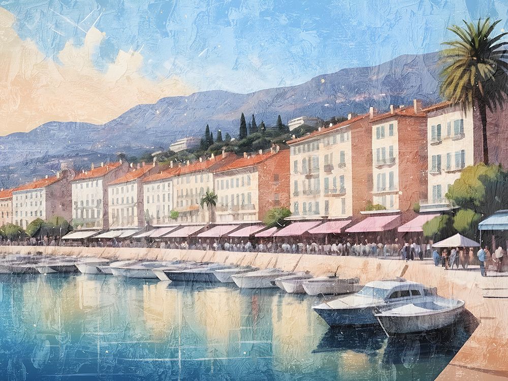 Cannes art print by Kimberly Allen for $57.95 CAD