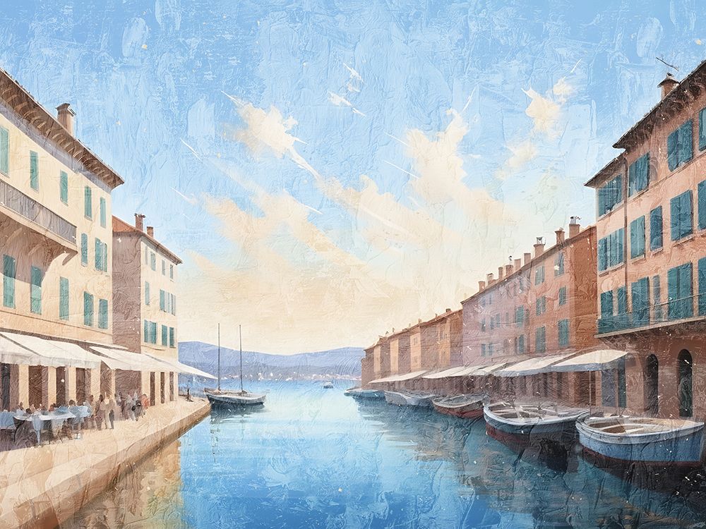 St Tropez art print by Kimberly Allen for $57.95 CAD