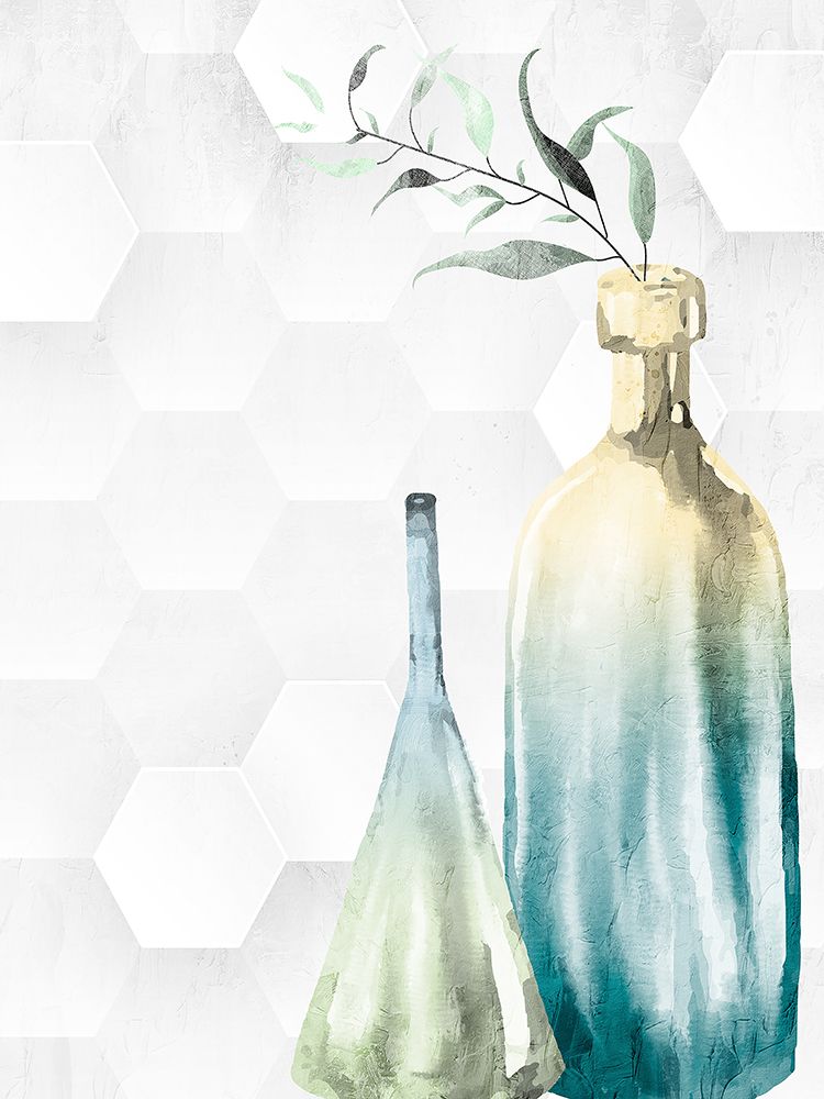 Ombre Vases 2 art print by Kimberly Allen for $57.95 CAD