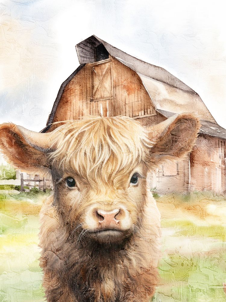 Cow Littles 2 art print by Kimberly Allen for $57.95 CAD
