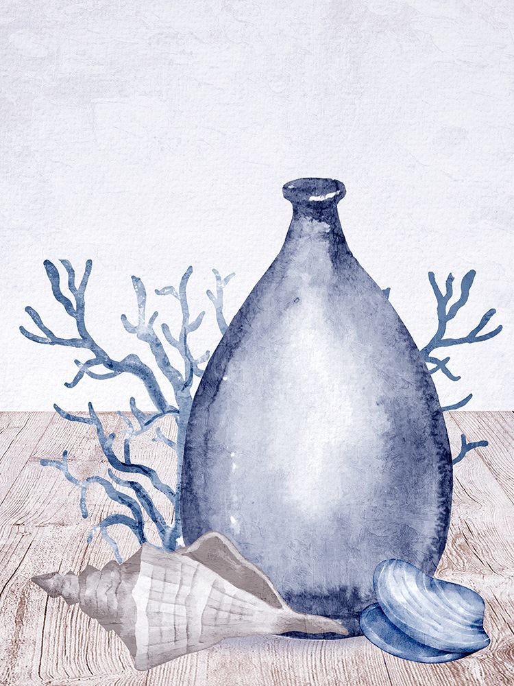 Sea Glass Shells 2 art print by Kimberly Allen for $57.95 CAD
