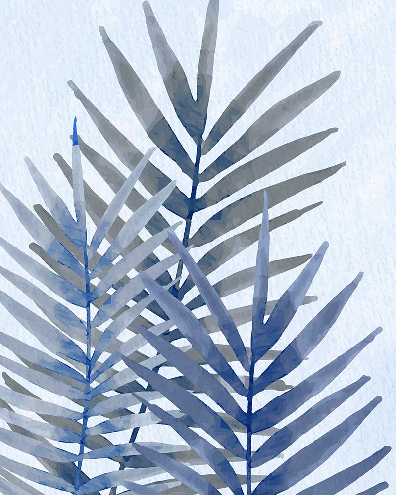 Blue Tropical 2 art print by Kimberly Allen for $57.95 CAD