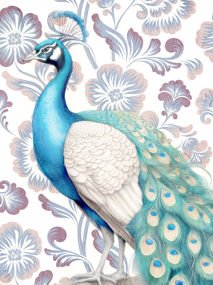Peacock Pattern 2 art print by Kimberly Allen for $57.95 CAD