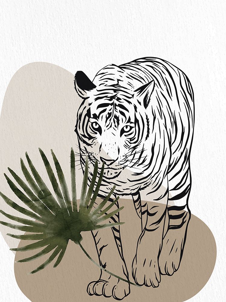 Tiger 1 art print by Kimberly Allen for $57.95 CAD