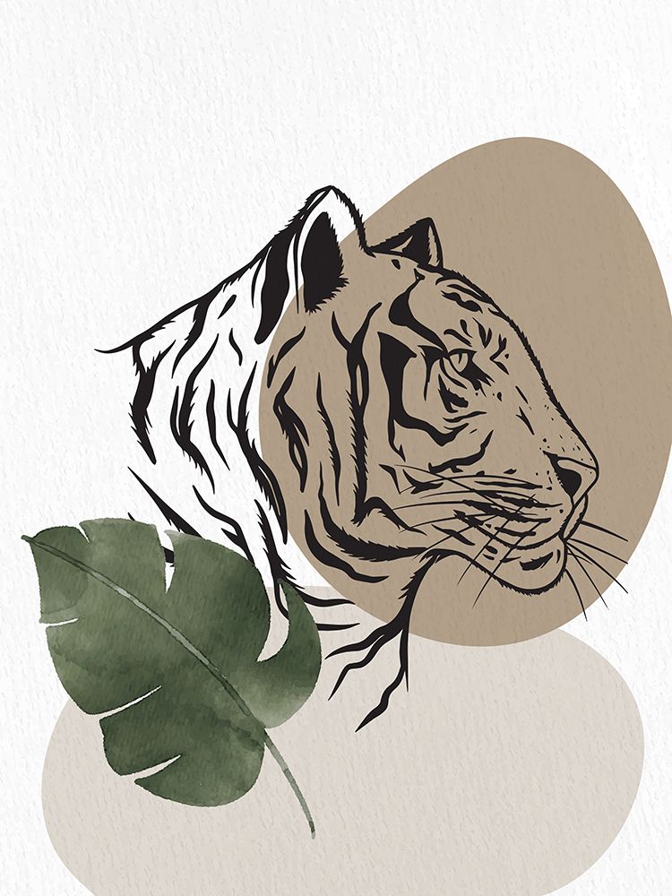Tiger 2 art print by Kimberly Allen for $57.95 CAD