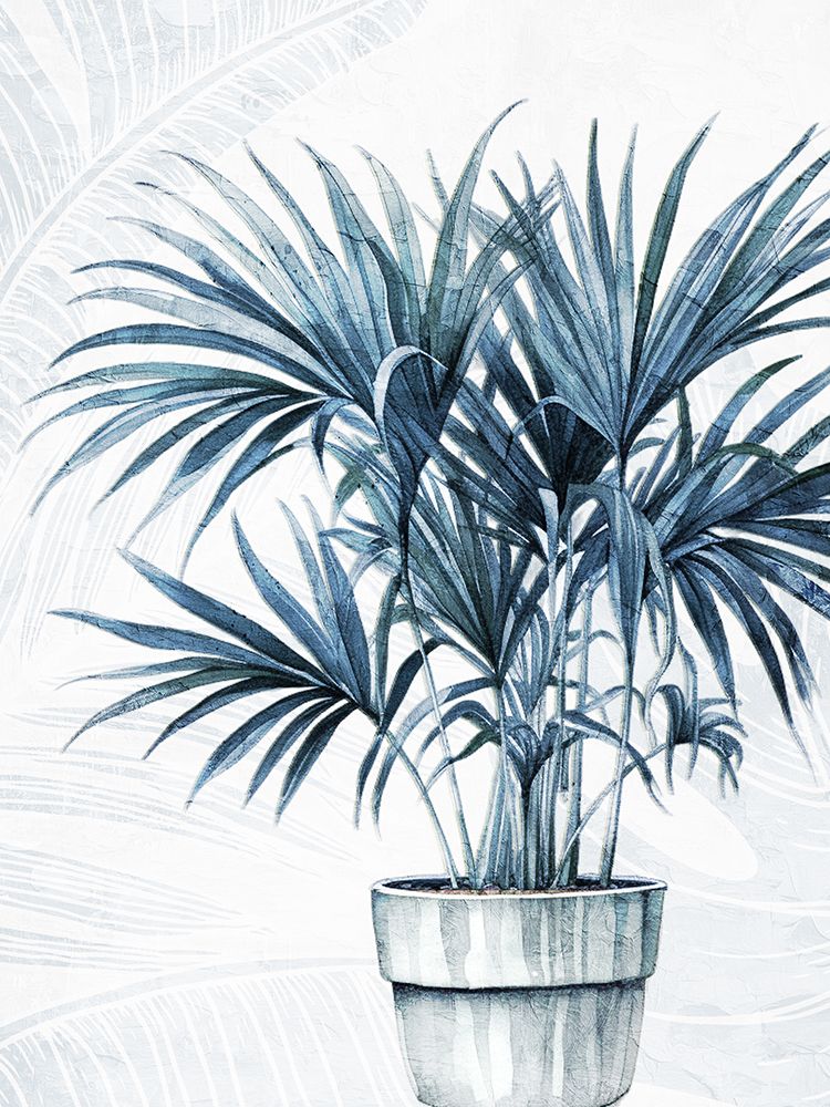 Blue Palms 2 art print by Kimberly Allen for $57.95 CAD