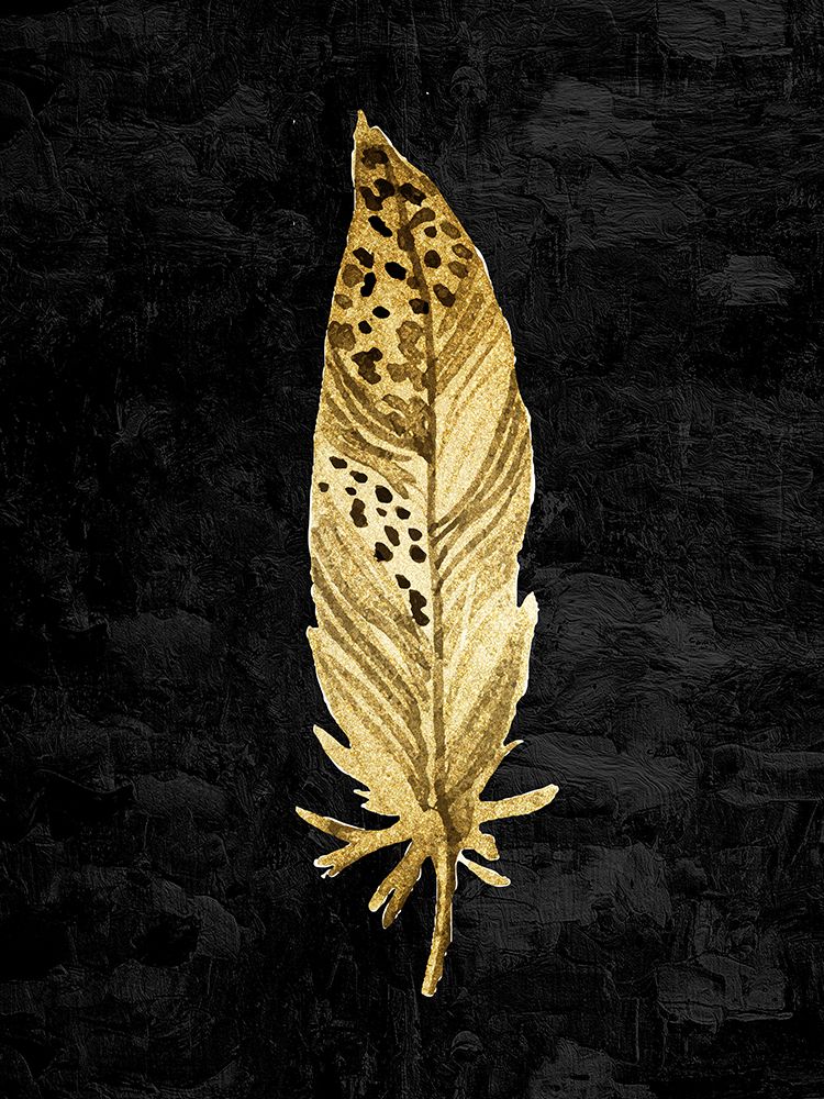 Feather On Black 3 art print by Kimberly Allen for $57.95 CAD