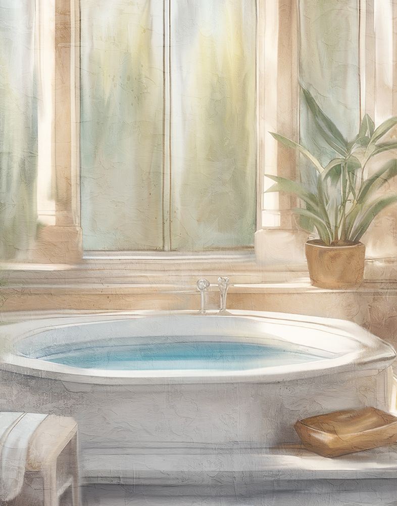 Serenity Bath 2 art print by Kimberly Allen for $57.95 CAD