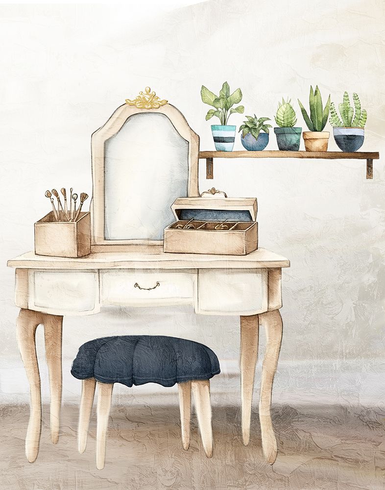 Blue Tub 2 art print by Kimberly Allen for $57.95 CAD