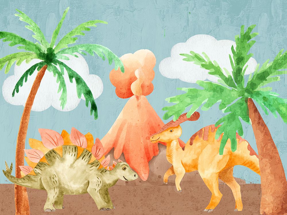 Dino Adventure 5 art print by Kimberly Allen for $57.95 CAD