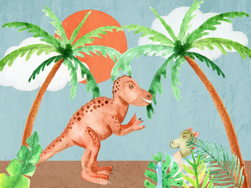Dino Adventure 6 art print by Kimberly Allen for $57.95 CAD