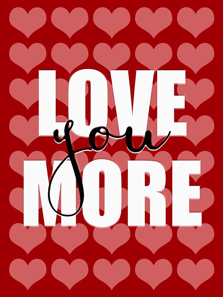 Love You More 1 art print by Kimberly Allen for $57.95 CAD