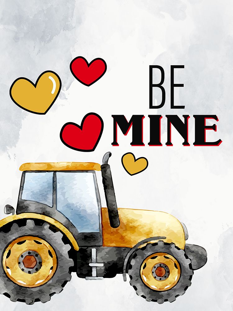 Construction Valentine 1 art print by Kimberly Allen for $57.95 CAD