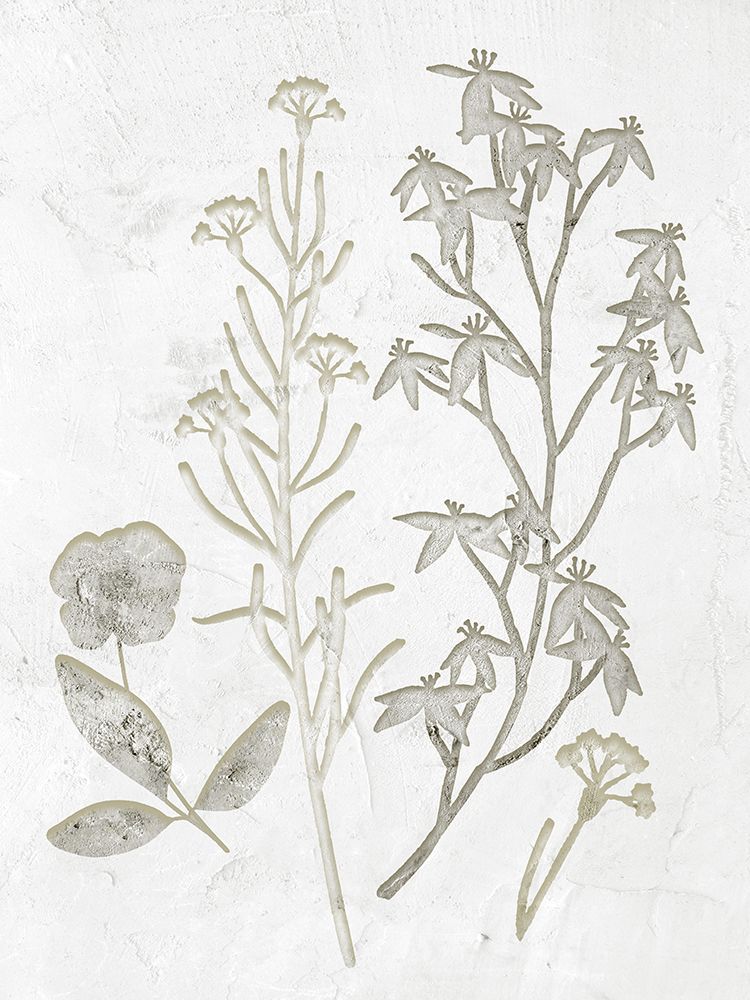 Plaster Floral 1 art print by Kimberly Allen for $57.95 CAD