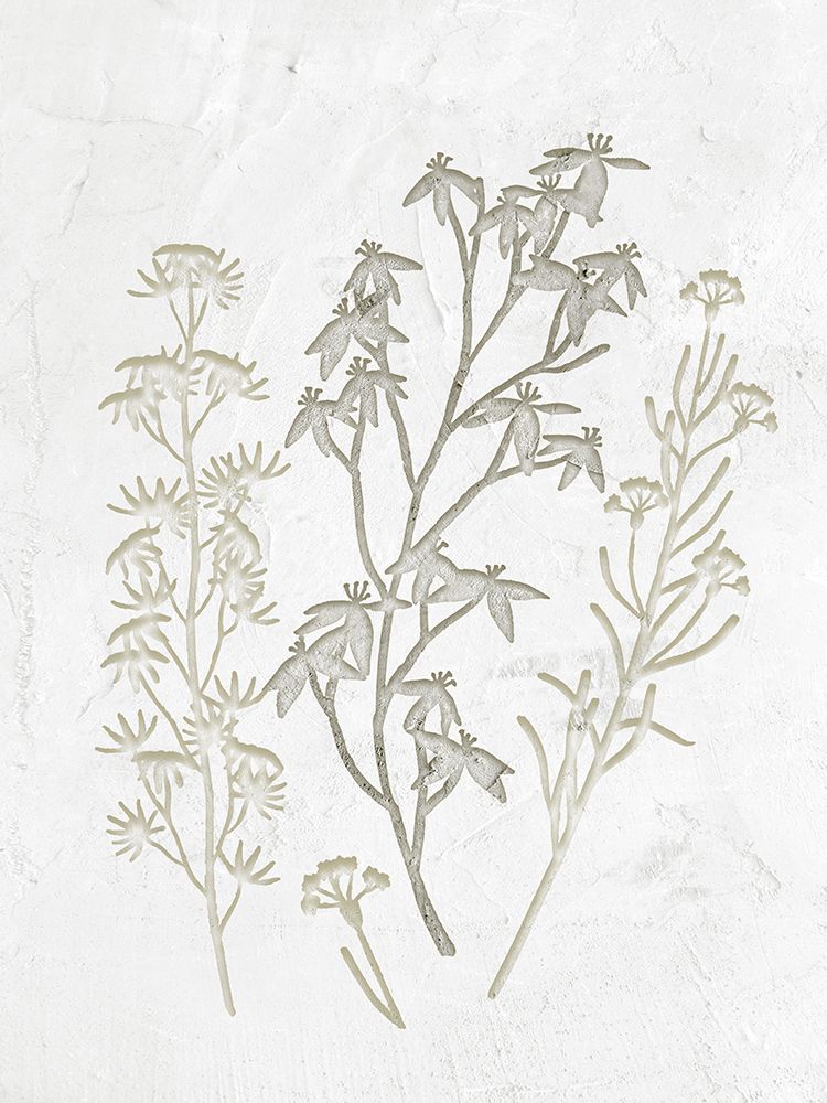 Plaster Floral 2 art print by Kimberly Allen for $57.95 CAD