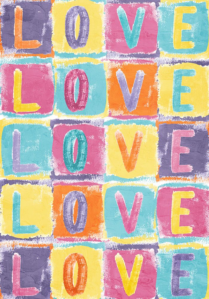 Painted Love art print by Kimberly Allen for $57.95 CAD