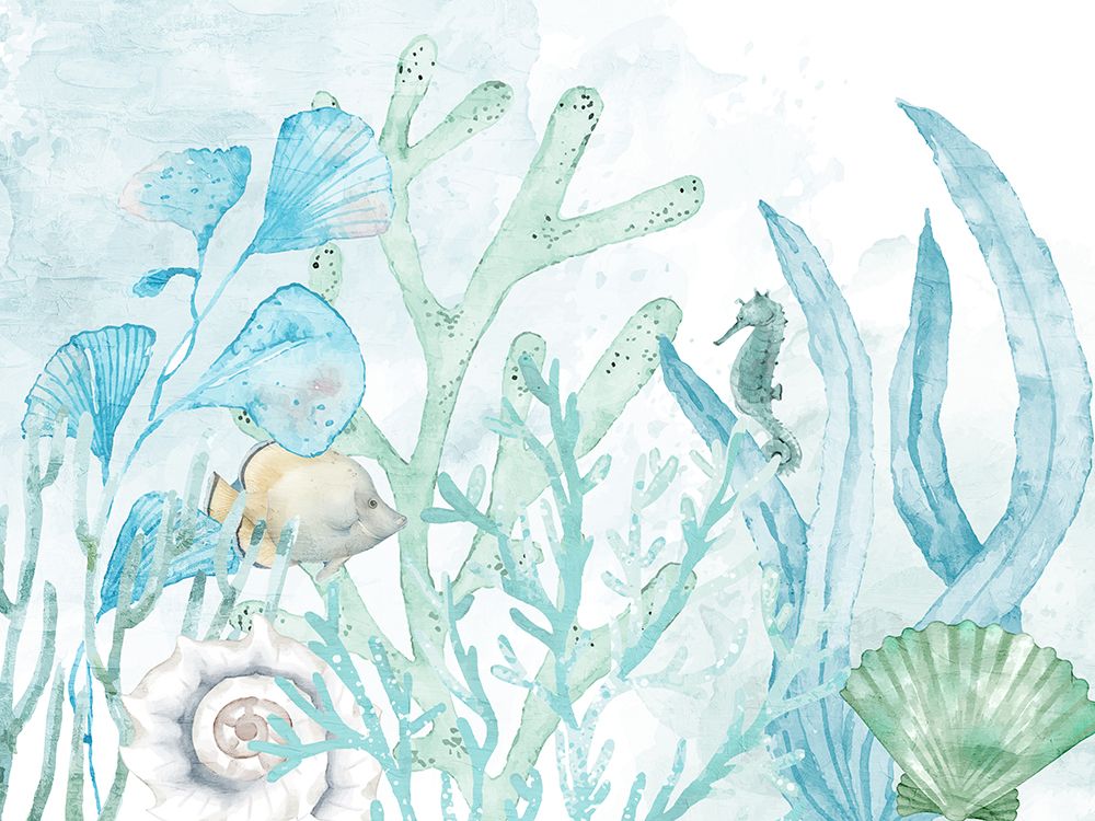 In the Sea 1 art print by Kimberly Allen for $57.95 CAD