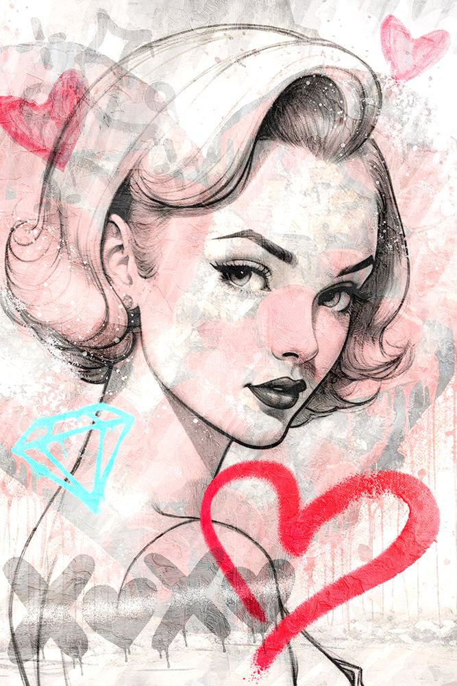 Love art print by Kimberly Allen for $57.95 CAD