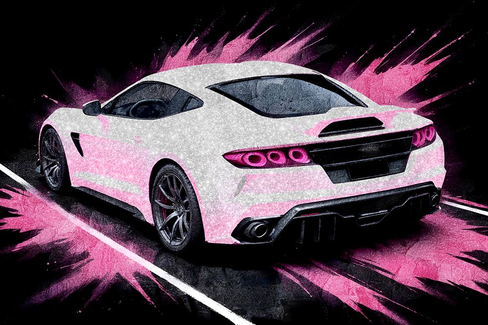 Glitter Pink art print by Kimberly Allen for $57.95 CAD