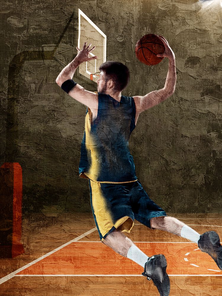 Dunk art print by Kimberly Allen for $57.95 CAD