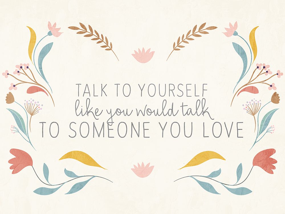 Talk to Yourself art print by Kimberly Allen for $57.95 CAD