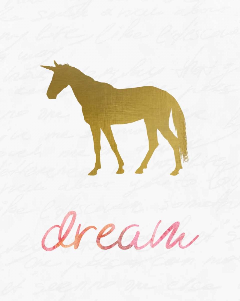 Unicorn Dreaming 1 art print by Kimberly Allen for $57.95 CAD