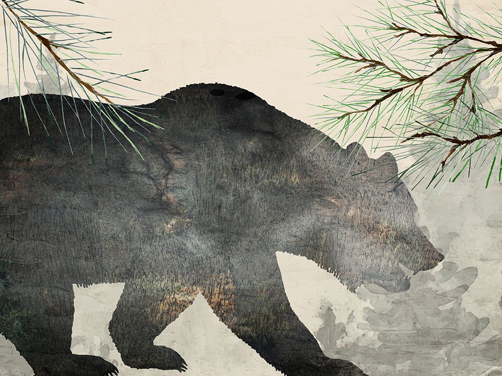 Bear Walk art print by Kimberly Allen for $57.95 CAD