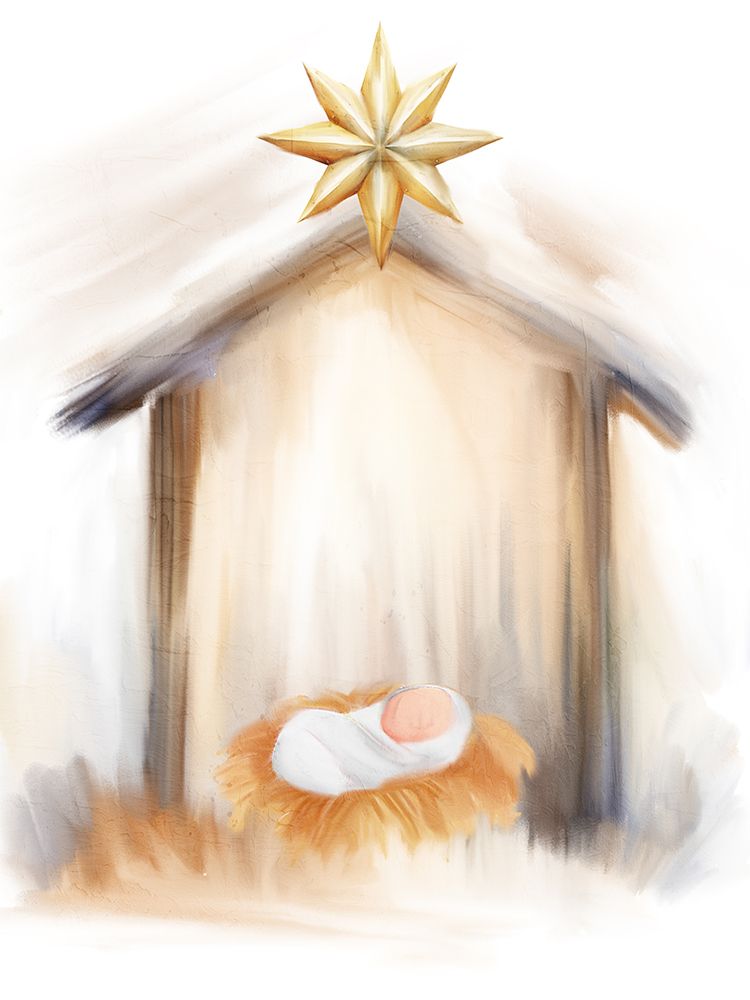 Lying In A Manger art print by Kimberly Allen for $57.95 CAD