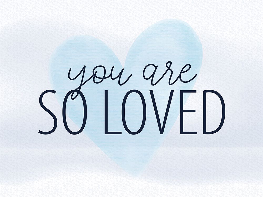 So Loved Blue art print by Kimberly Allen for $57.95 CAD