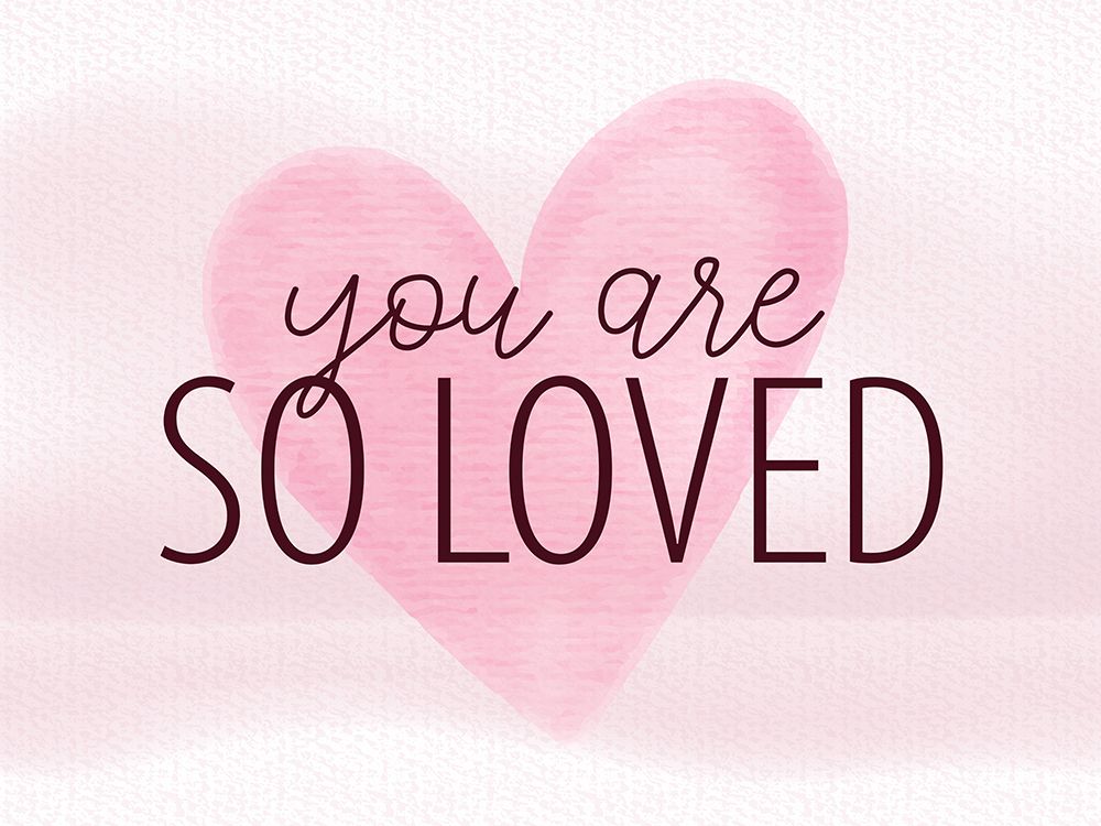 So Loved Pink art print by Kimberly Allen for $57.95 CAD