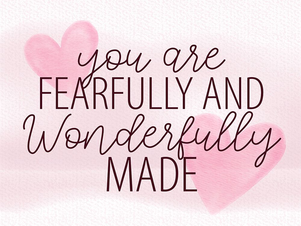 Wonderfully Made Pink art print by Kimberly Allen for $57.95 CAD