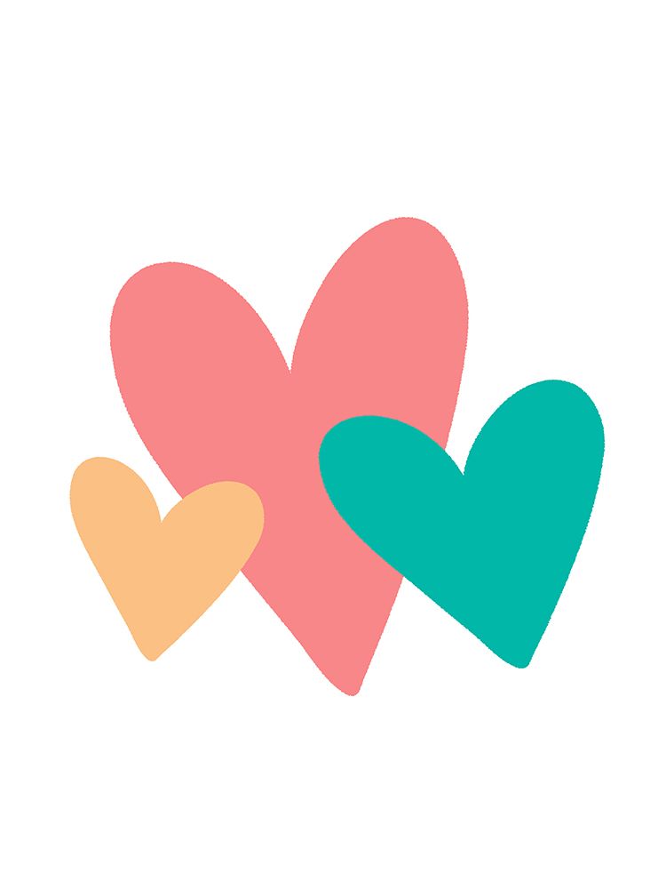 Dream Love 2 Hearts art print by Kimberly Allen for $57.95 CAD