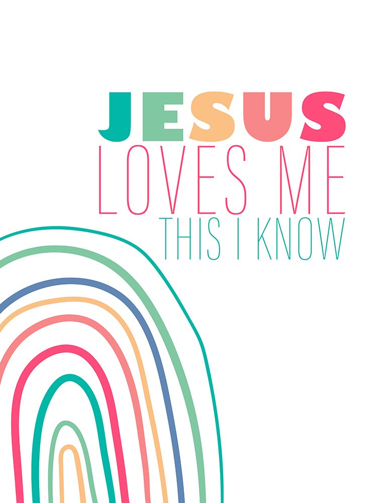 Jesus Loves Me 1 art print by Kimberly Allen for $57.95 CAD