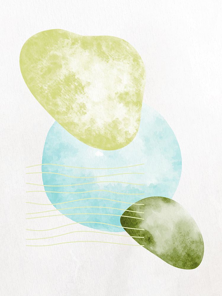 Bright Stones 1 art print by Kimberly Allen for $57.95 CAD