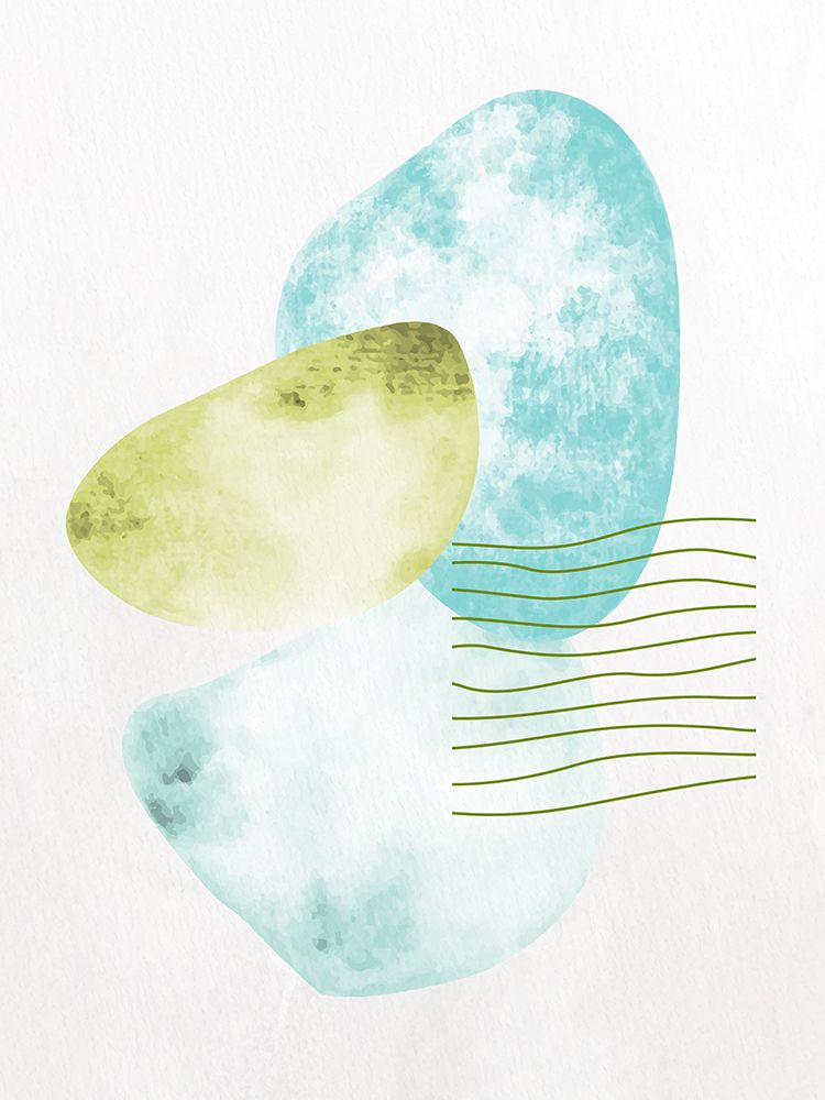 Bright Stones 3 art print by Kimberly Allen for $57.95 CAD