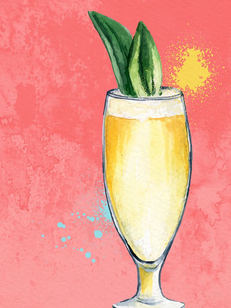 Colorful Cocktail 2 art print by Kimberly Allen for $57.95 CAD
