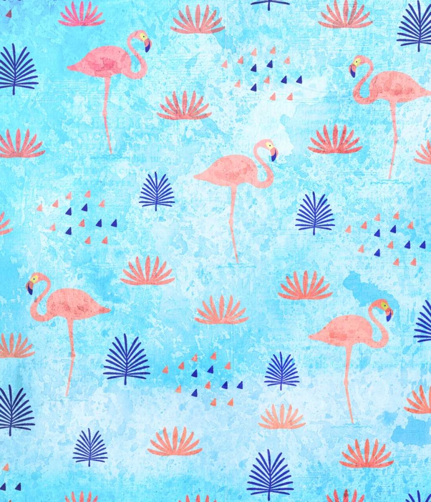 Flamingo Dance art print by Kimberly Allen for $57.95 CAD