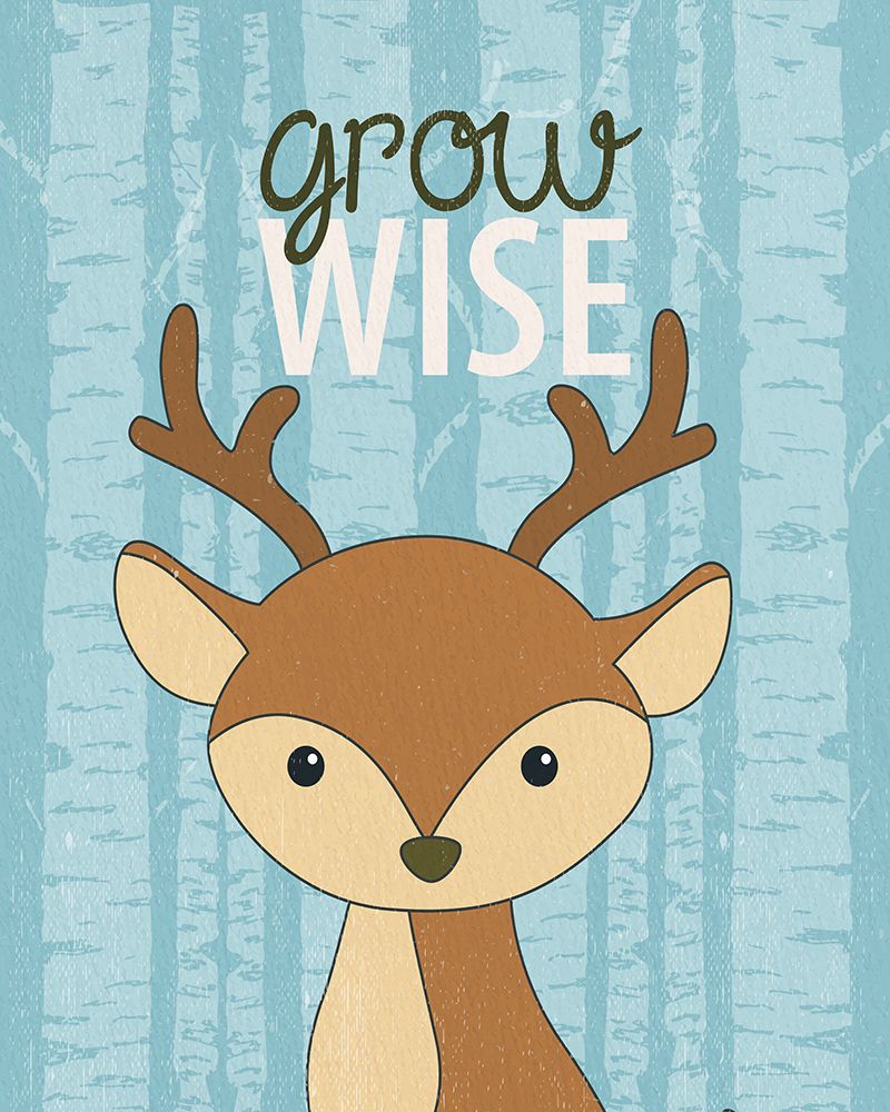 Grow Wise art print by Kimberly Allen for $57.95 CAD