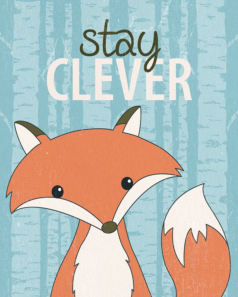 Stay Clever art print by Kimberly Allen for $57.95 CAD