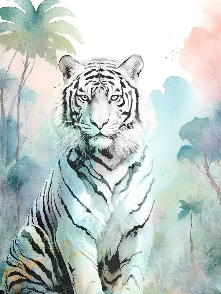 Soft Jungle 1 art print by Kimberly Allen for $57.95 CAD