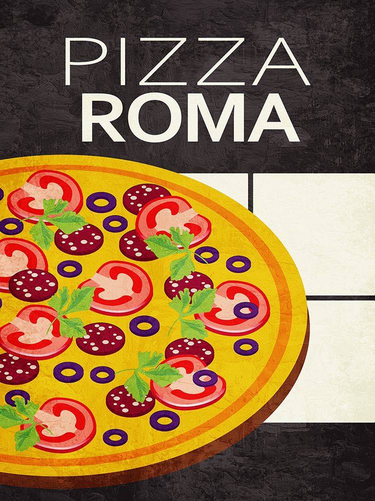 Pizza Roma art print by Kimberly Allen for $57.95 CAD