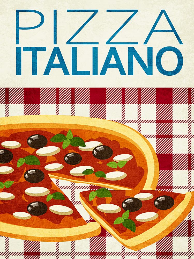 Pizza Italiano art print by Kimberly Allen for $57.95 CAD