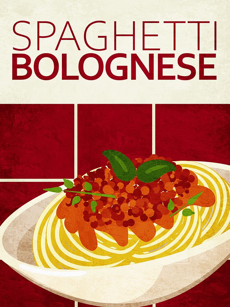 Spaghetti Bolognese art print by Kimberly Allen for $57.95 CAD
