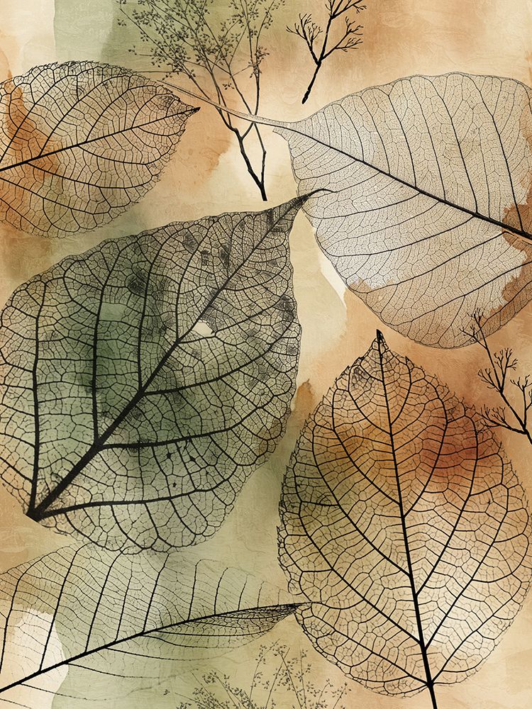 Imprint Leaves 1 art print by Kimberly Allen for $57.95 CAD