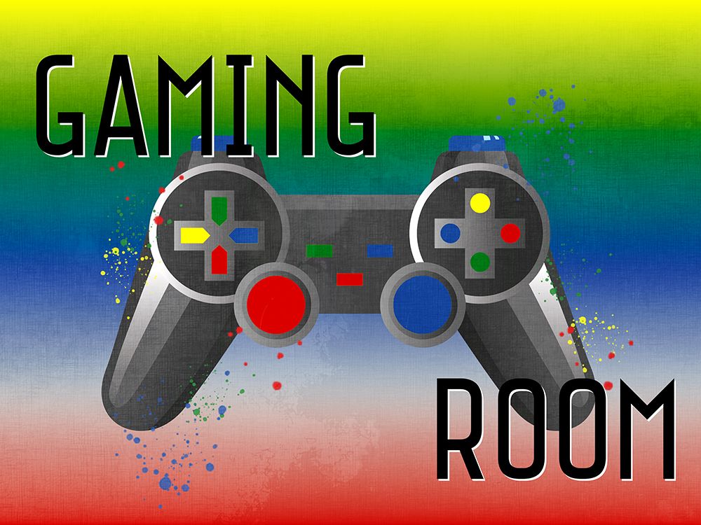 Gaming Room Control V2 art print by Kimberly Allen for $57.95 CAD