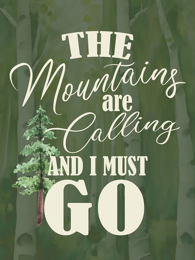 Happy Mountains 1 art print by Kimberly Allen for $57.95 CAD