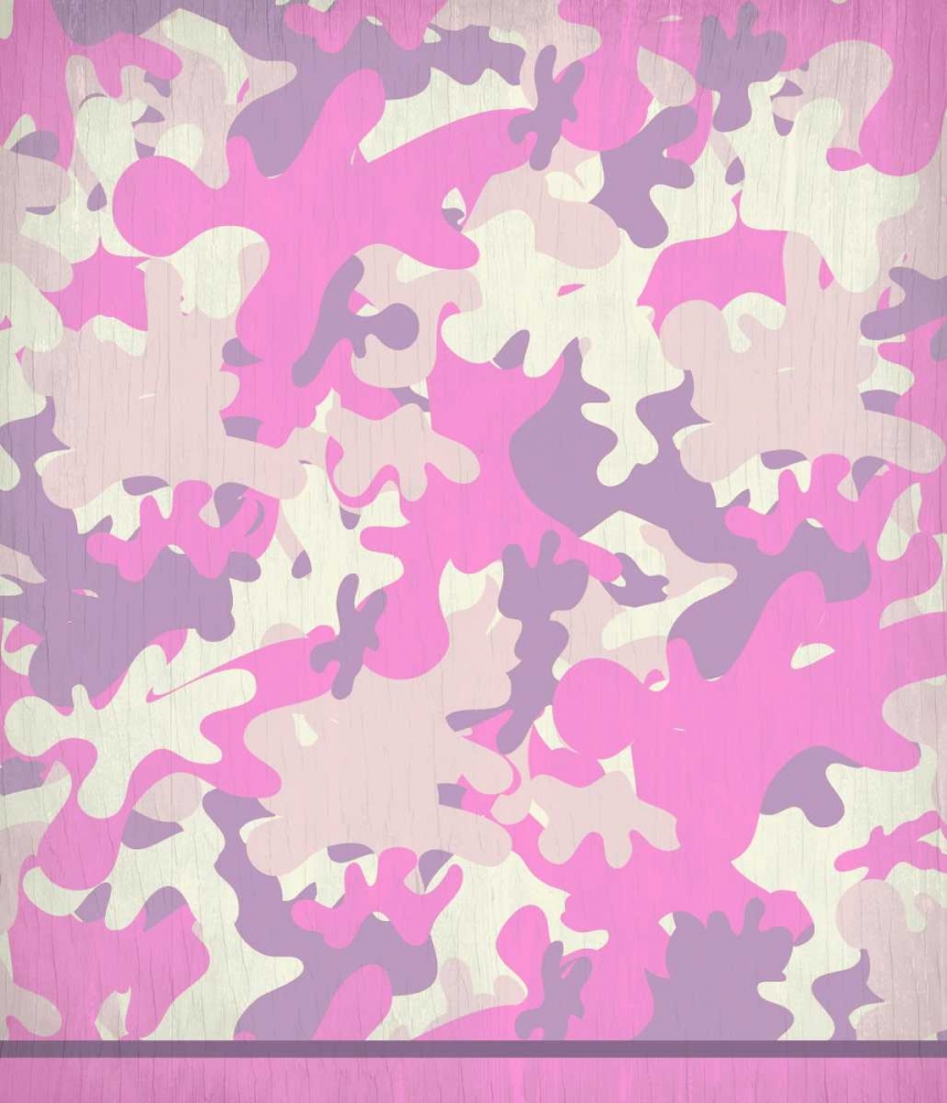 Pink Camo art print by Kimberly Allen for $57.95 CAD