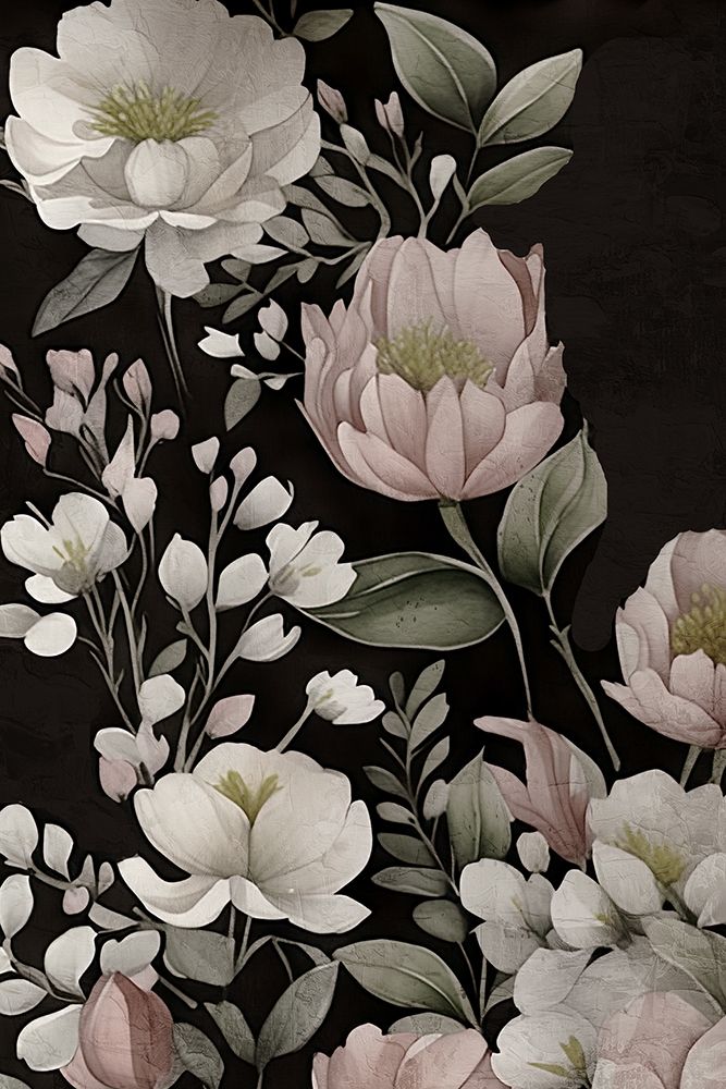 Pink And White Blush 1 art print by Kimberly Allen for $57.95 CAD